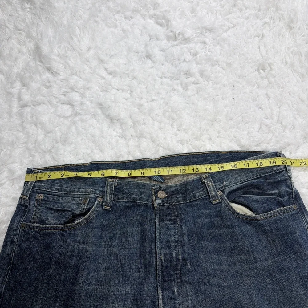 Polo Ralph‎ Lauren Men's Vintage Jeans 40 40x31 Straight Fit Baggy Denim 90's